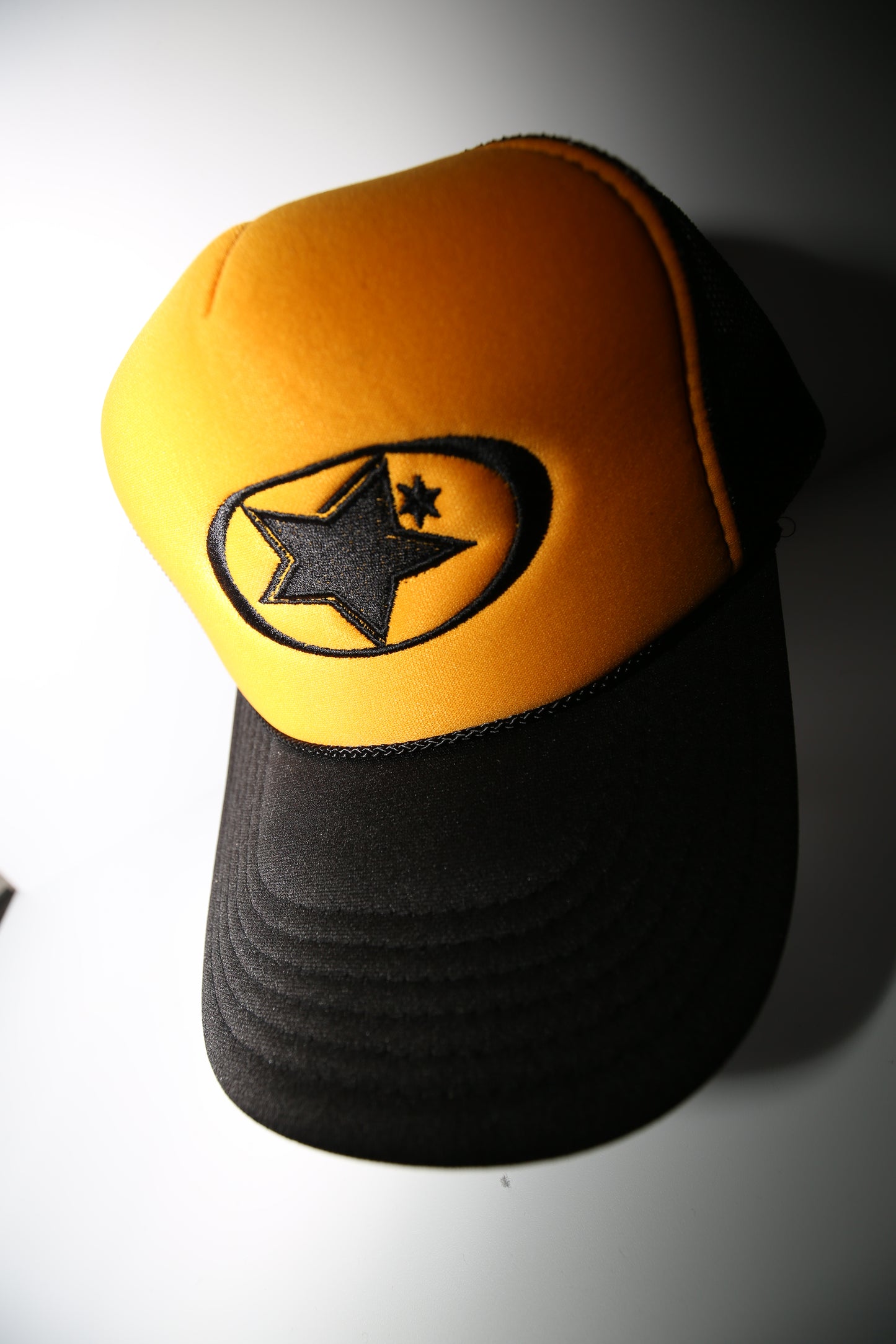 GLOBAL TRUCKER HAT // GOLD/BLACK