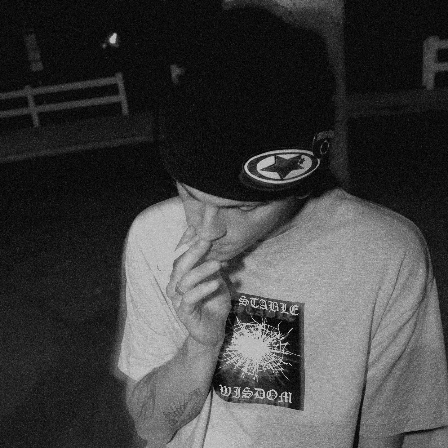 CREW BEANIE // BLACK