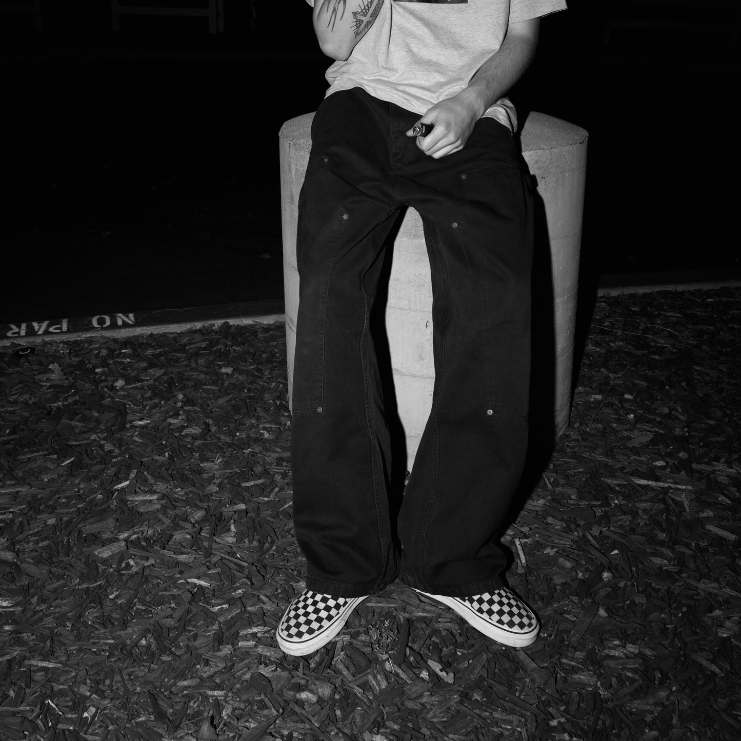 WORK PANT // FADED BLACK