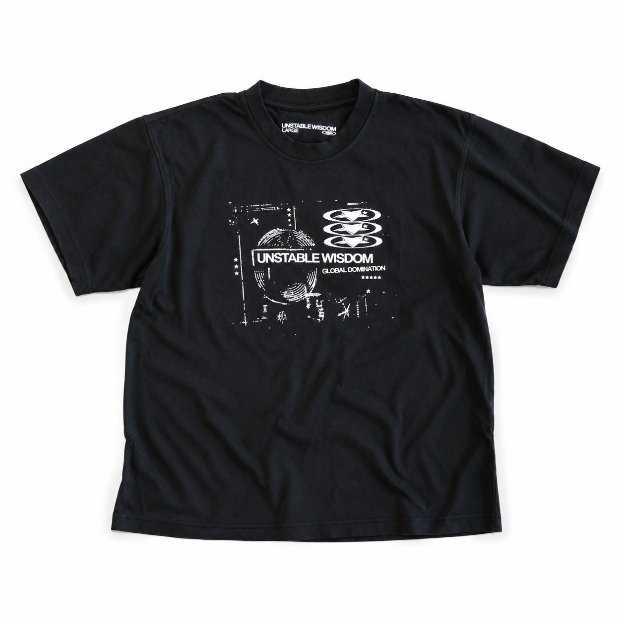 VAULT T-SHIRT // WASHED BLACK