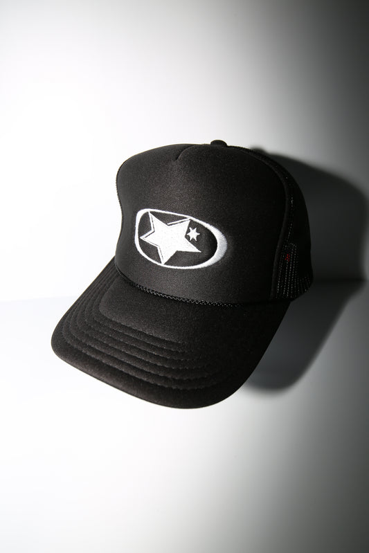 GLOBAL TRUCKER HAT // BLACK